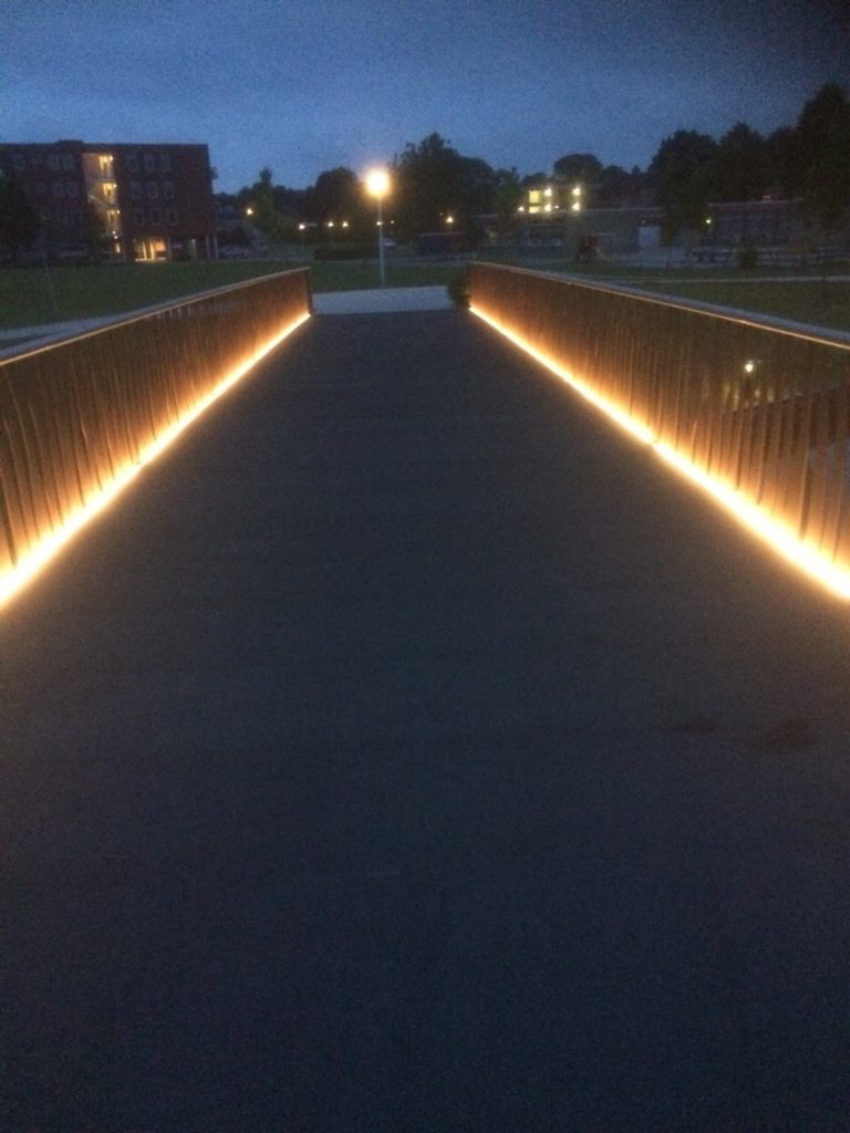 Kollum: Verkeersbrug Meckema en 3 fietsbruggen