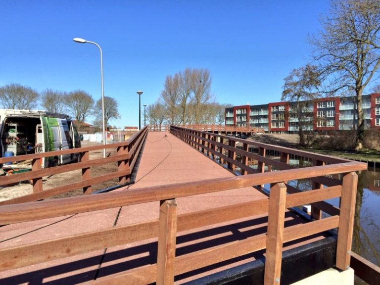 Aanleg fiets-, en voetgangersbrug Bolsward