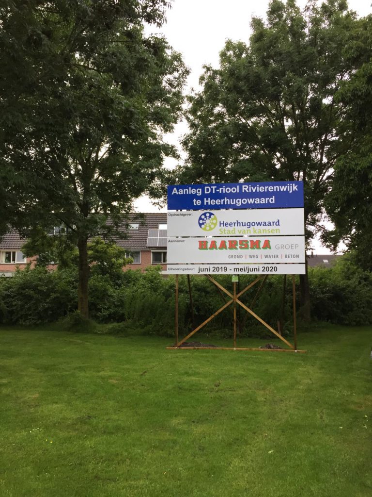 Aanleg DT-riool Rivierenwijk in Heerhugowaard