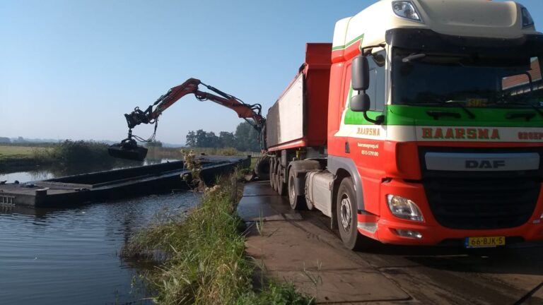 Baggeren vaarweg A118 Geul Grutte Wielen – Gytsjerk