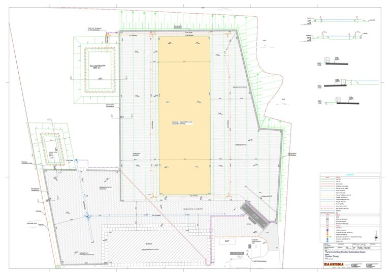 Ontwerp terrein Donker Groen Sneek