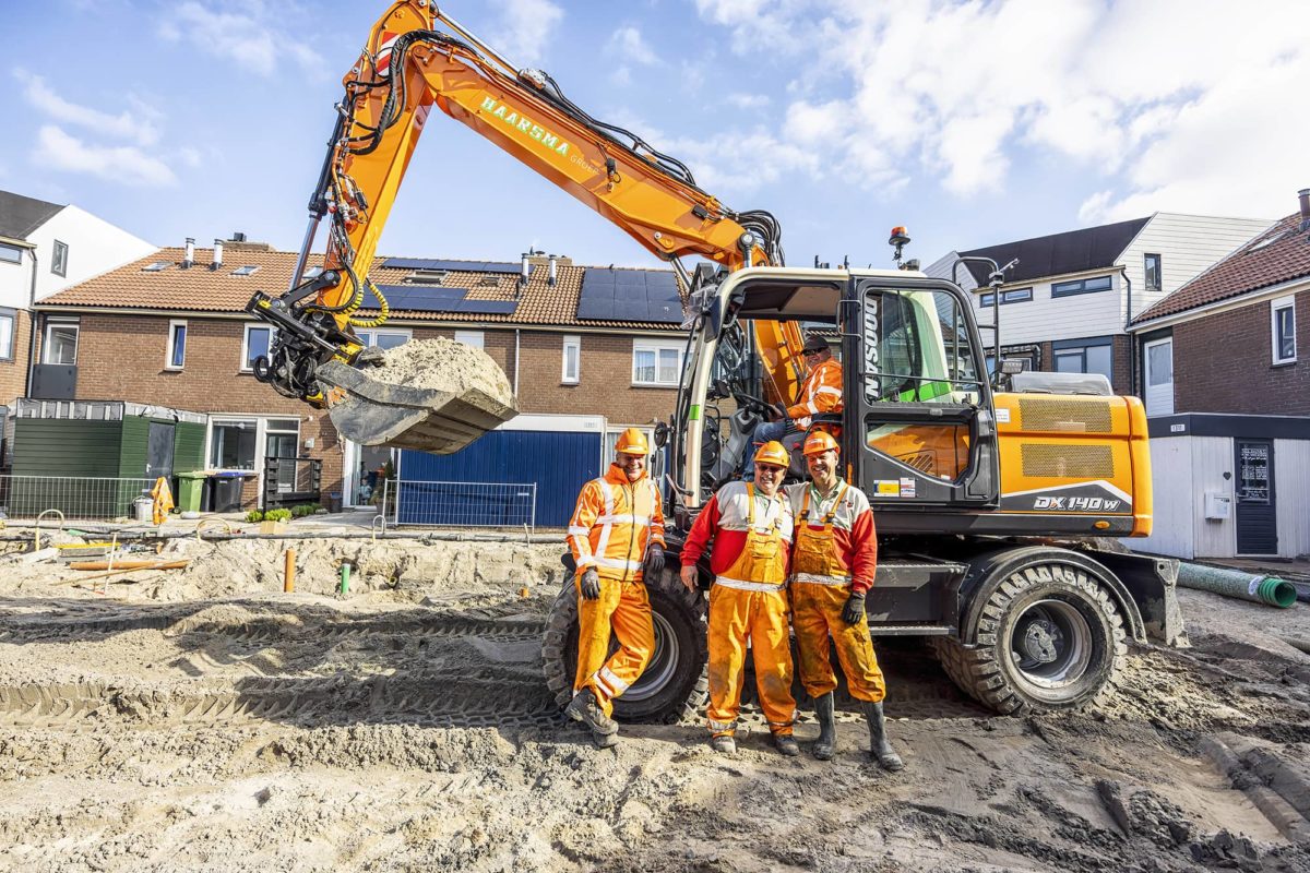 Werken bij Haarsma in de Infra