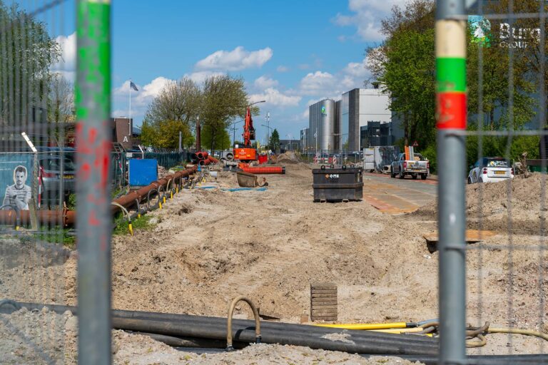 Verzakt riool snel aangepakt aan de James Wattstraat