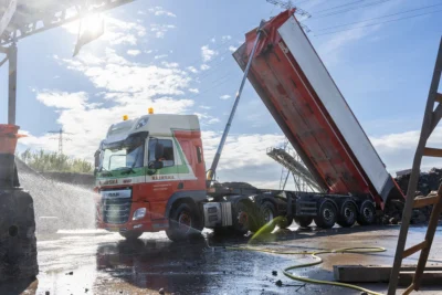 Levering per vrachtwagen van Haarsma
