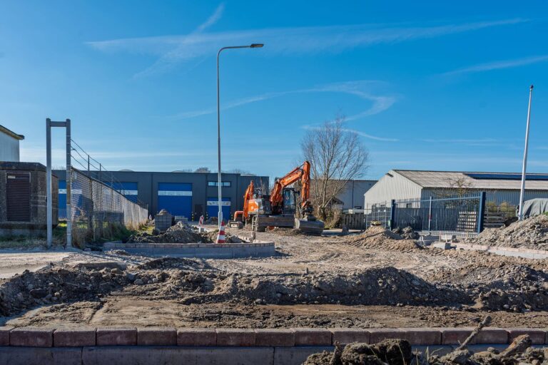 Reconstructie riool Kalkovens Makkum door Haarsma Groep