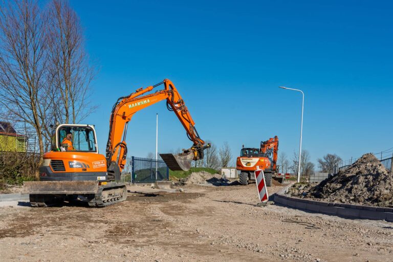 Reconstructie riool Kalkovens Makkum door Haarsma Groep