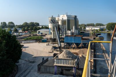 Overzicht terrein WBR Sneek