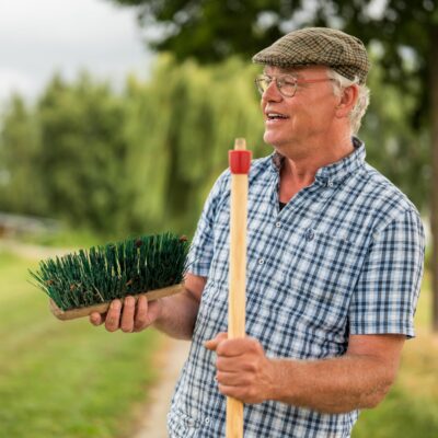 Bezem dag van Chauffeur
