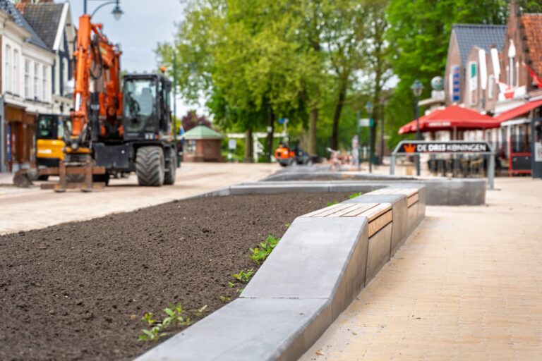 Haarsma legt laatste hand aan herinrichting binnenstad Bolsward